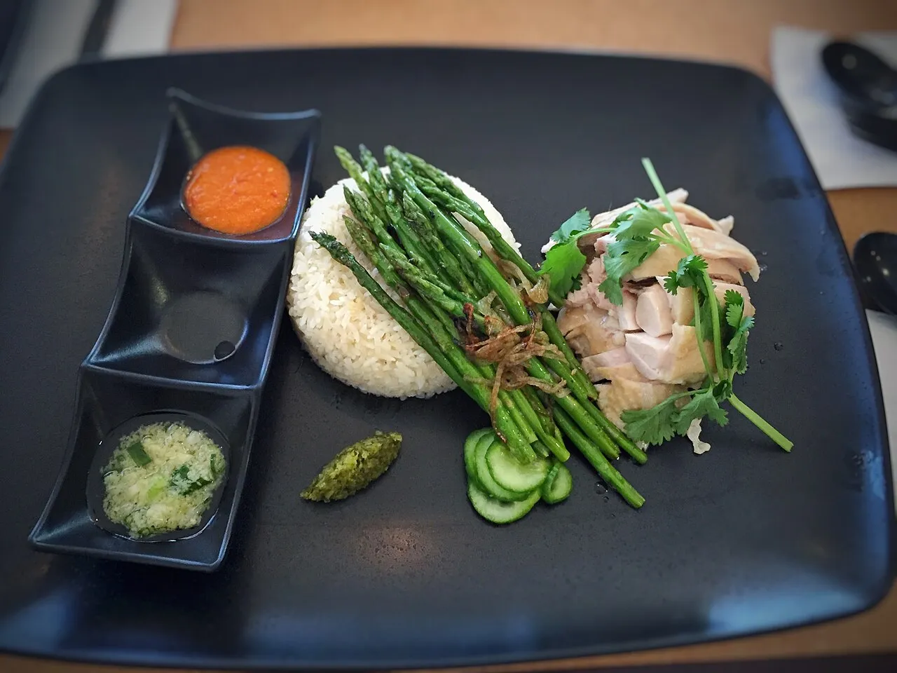 Hainanese Chicken Rice