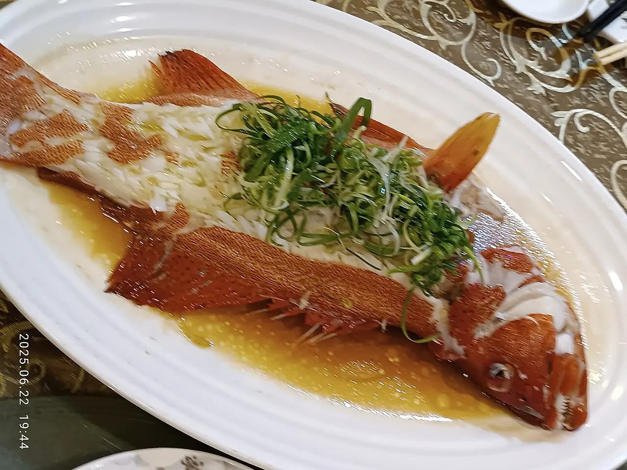 Steamed Grouper
